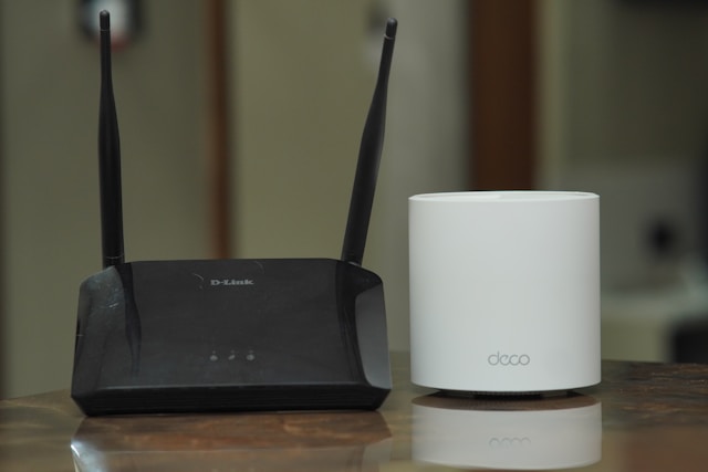 An example of common routers you might have at home or in your office.